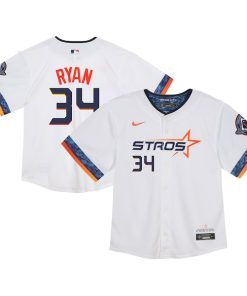 Nolan Ryan Houston Astros Nike Toddler City Connect 2025 Limited Jersey - White