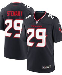 M.J. Stewart Houston Texans Nike Team Game Jersey -  Navy
