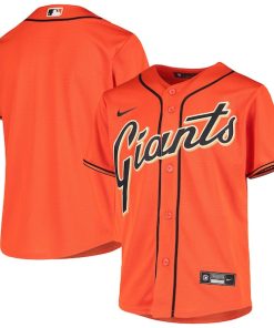San Francisco Giants Nike Youth Alternate Replica Jersey - Orange