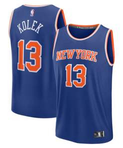 Tyler Kolek New York Knicks  Fast Break Replica Jersey - Blue - Icon Edition