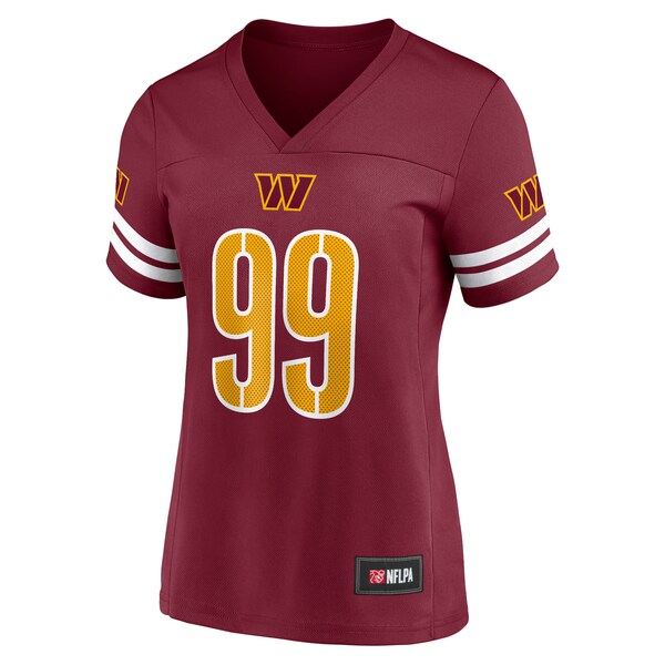 Women's Chase Young Burgundy Washington Commanders Game Time Player Jersey - Image 2