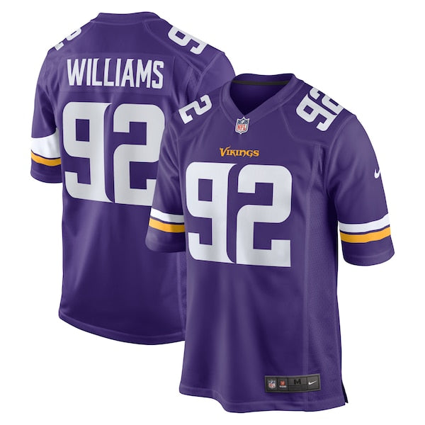 Jonah Williams Minnesota Vikings Nike Team Game Jersey - Purple