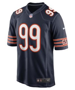 Alternative view of Gervon Dexter Sr. Chicago Bears Nike  Game Jersey -  Navy