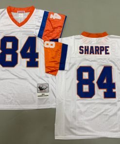 Shannon Sharpe Denver Broncos Authentic Throwback Retired Player Jersey