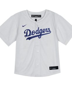 Alternative view of Mookie Betts Los Angeles Dodgers Nike Toddler  Game Jersey - White