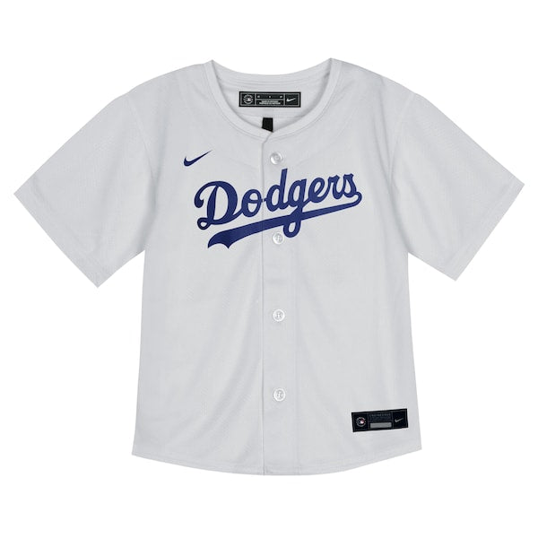 Mookie Betts Los Angeles Dodgers Nike Toddler Game Jersey - White - Image 2