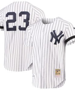 Don Mattingly New York Yankees Cooperstown Collection Authentic Jersey - White
