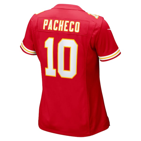 Isiah Pacheco Kansas City Chiefs Nike Women's Game Player Jersey - Red - Image 3