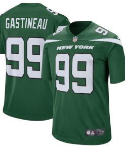 Mark Gastineau New York Jets Nike Retired Player Game Jersey - Gotham Green