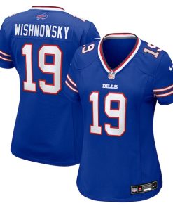 Mitch Wishnowsky Buffalo Bills Nike Women's Team Game Jersey -  Royal