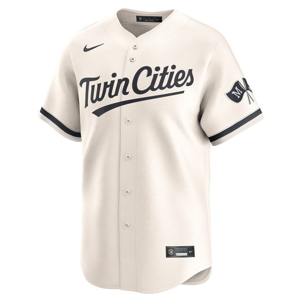 Minnesota Twins Nike Alternate Limited Jersey?ยจC Cream - Image 2