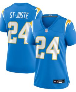 Benjamin St-Juste Los Angeles Chargers Nike Women's Team Game Jersey -  Powder Blue