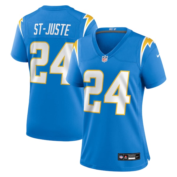 Benjamin St-Juste Los Angeles Chargers Nike Women's Team Game Jersey - Powder Blue