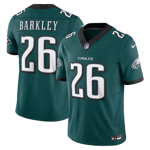 Saquon Barkley Philadelphia Eagles Nike Vapor F.U.S.E. Limited Jersey - Midnight Green/Kelly Green - Image 2