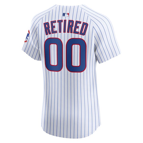 Chicago Cubs Nike Home Elite Pick-A-Player Retired Roster Jersey - White - Image 3