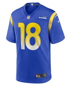Alternative view of Ben Skowronek Los Angeles Rams Nike Game Jersey - Royal