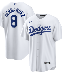 Enrique Hern¨¢ndez Los Angeles Dodgers Nike Home Replica Jersey - White