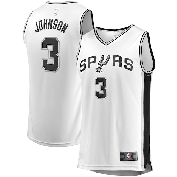 Keldon Johnson San Antonio Spurs Youth Fast Break Association Jersey - White