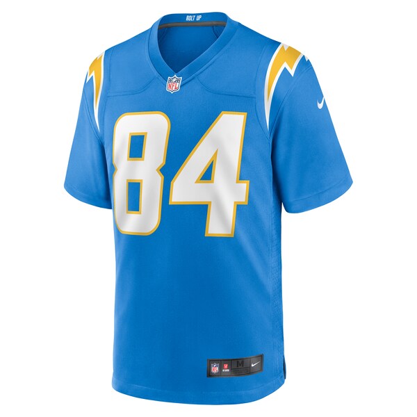 Stone Smartt Los Angeles Chargers Nike Team Game Jersey - Powder Blue - Image 2