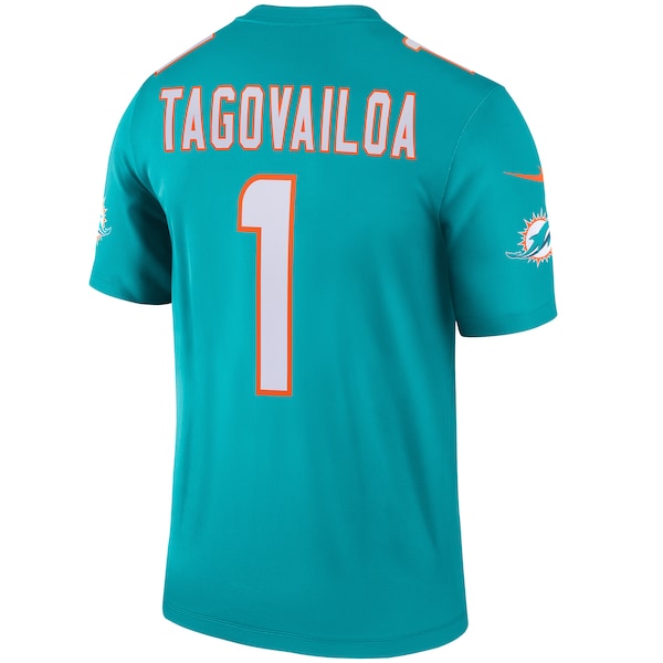 Tua Tagovailoa Miami Dolphins Nike Legend Jersey - Aqua - Image 2