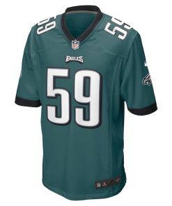 Alternative view of Thomas Booker IV Philadelphia Eagles Nike  Game Jersey - Midnight Green