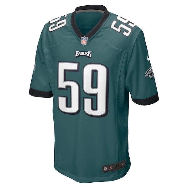 Thomas Booker IV Philadelphia Eagles Nike Game Jersey - Midnight Green - Image 2