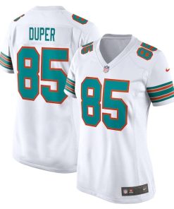 Mark Duper Miami Dolphins Nike Women's Retired Player Jersey - White/Aqua