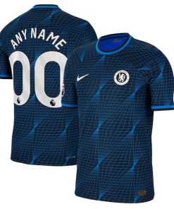 Chelsea Nike 2023/24 Away Vapor Match Authentic Custom Jersey - Navy