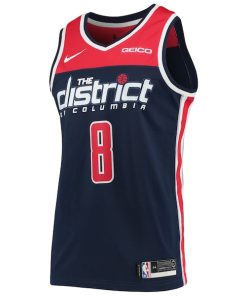 Alternative view of Rui Hachimura Washington Wizards Nike Swingman Player Jersey - Icon Edition - Navy