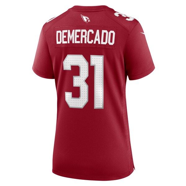 Emari Demercado Arizona Cardinals Nike Women's Game Jersey - Cardinal - Image 4