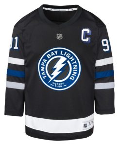 Alternative view of Steven Stamkos Tampa Bay Lightning Preschool Alternate Replica Player Jersey - Black