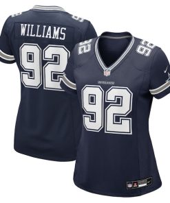 Quinnen Williams Dallas Cowboys Nike Women's Team Game Jersey - Navy