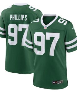 Harrison Phillips New York Jets Nike Team Game Jersey - Legacy Green