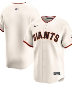 San Francisco Giants Nike Youth Home Limited Jersey - Cream
