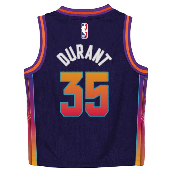 Kevin Durant Phoenix Suns Nike Toddler 2023/24 Swingman Replica Jersey - City Edition - Purple - Image 3
