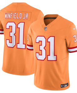 Antoine Winfield Jr. Tampa Bay Buccaneers Nike Throwback Vapor F.U.S.E. Limited Jersey - Orange