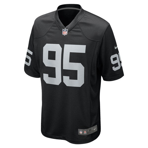 John Jenkins Las Vegas Raiders Nike Game Jersey - Black - Image 2