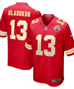 Chris Oladokun Kansas City Chiefs Nike  Game Jersey -  Red