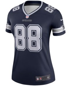 Alternative view of CeeDee Lamb Dallas Cowboys Nike Women's Legend Jersey - Navy
