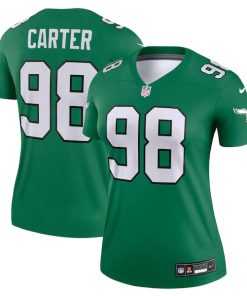 Jalen Carter Philadelphia Eagles Nike Women's Legend Jersey - Kelly Green