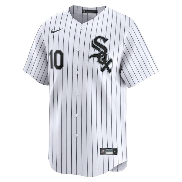 Yoan Moncada Chicago White Sox Nike Home Limited Player Jersey - White - Image 2