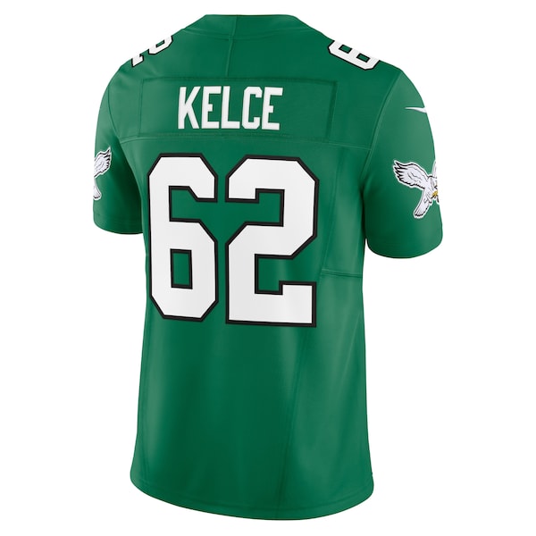 Jason Kelce Philadelphia Eagles Nike Vapor F.U.S.E. Limited Jersey - Kelly Green/Green - Image 4