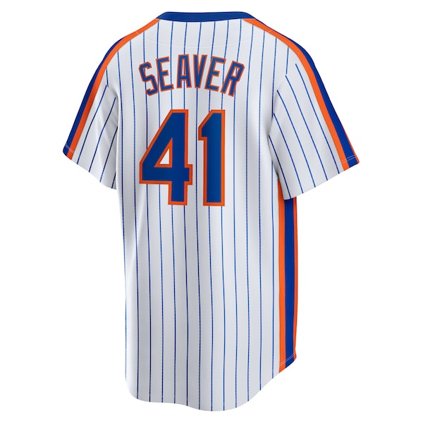 Tom Seaver New York Mets Nike Home Cooperstown Collection Player Jersey - White - Image 3
