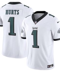 Jalen Hurts Philadelphia Eagles Nike Vapor F.U.S.E. Limited Jersey - White/Black/Green/Kelly Green
