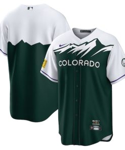 Colorado Rockies Nike 2022 City Connect Replica Team Jersey - Green