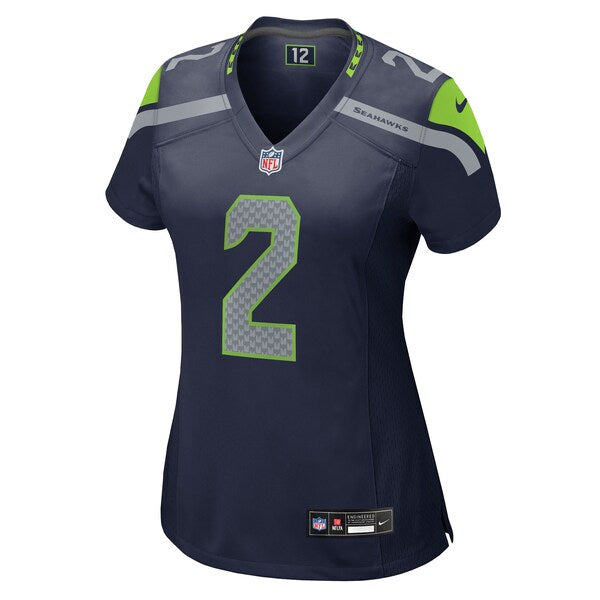 Drew Lock Seattle Seahawks Nike Women's Team Game Jersey - College Navy - Image 2