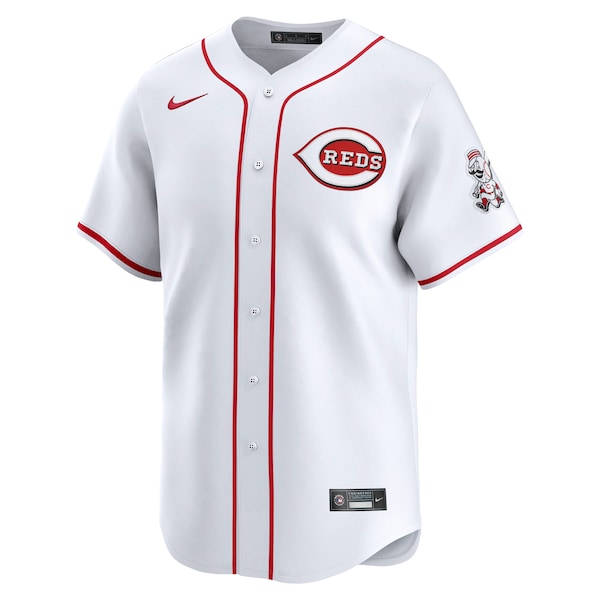 Cincinnati Reds Nike Home Limited Jersey - White - Image 2