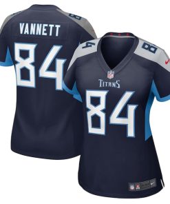 Nick Vannett Tennessee Titans Nike Women's  Game Jersey -  Navy