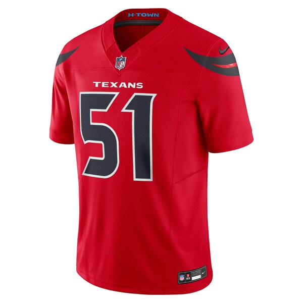 Will Anderson Jr. Houston Texans Nike Alternate Vapor F.U.S.E. Limited Jersey - Red - Image 2
