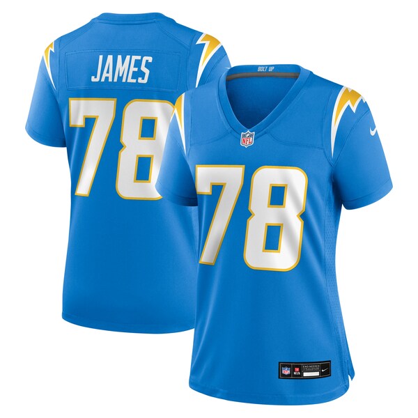 Andre James Los Angeles Chargers Nike Women's Team Game Jersey - Powder Blue